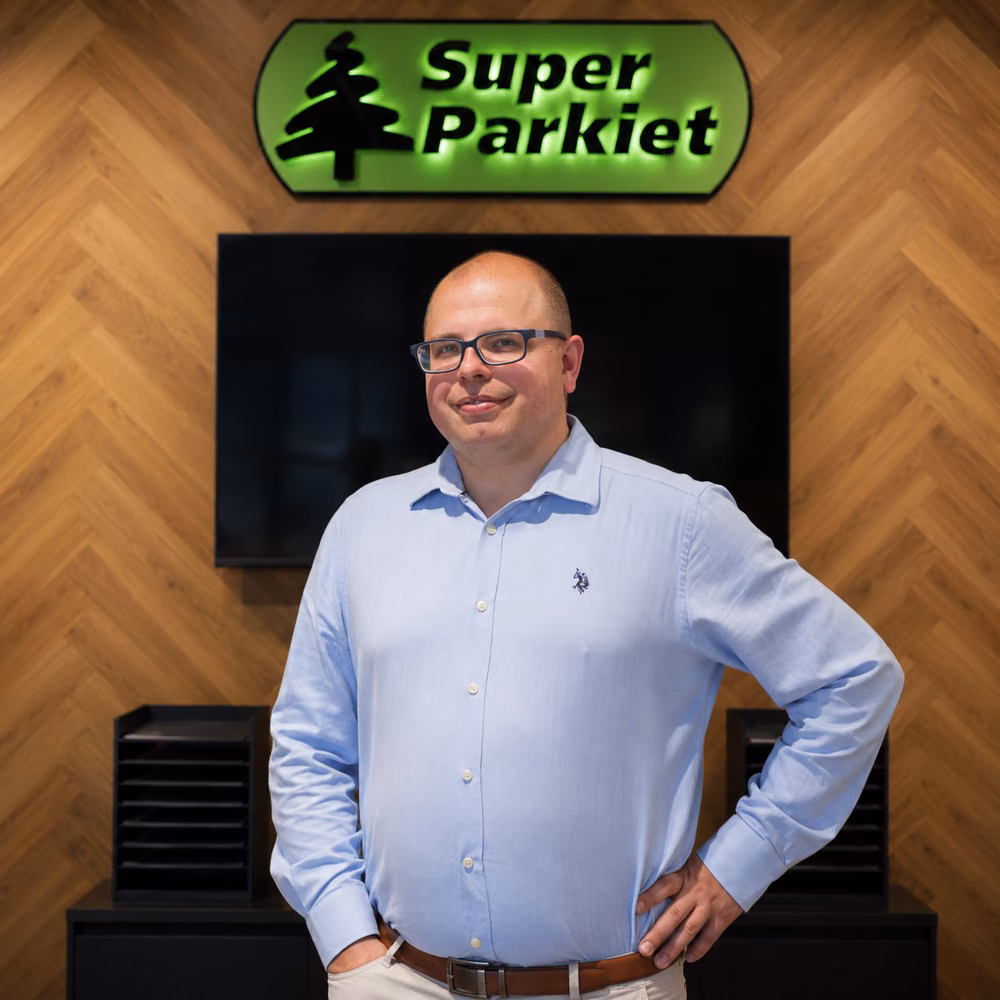 Grzegorz Pol, właściciel Superparkiet