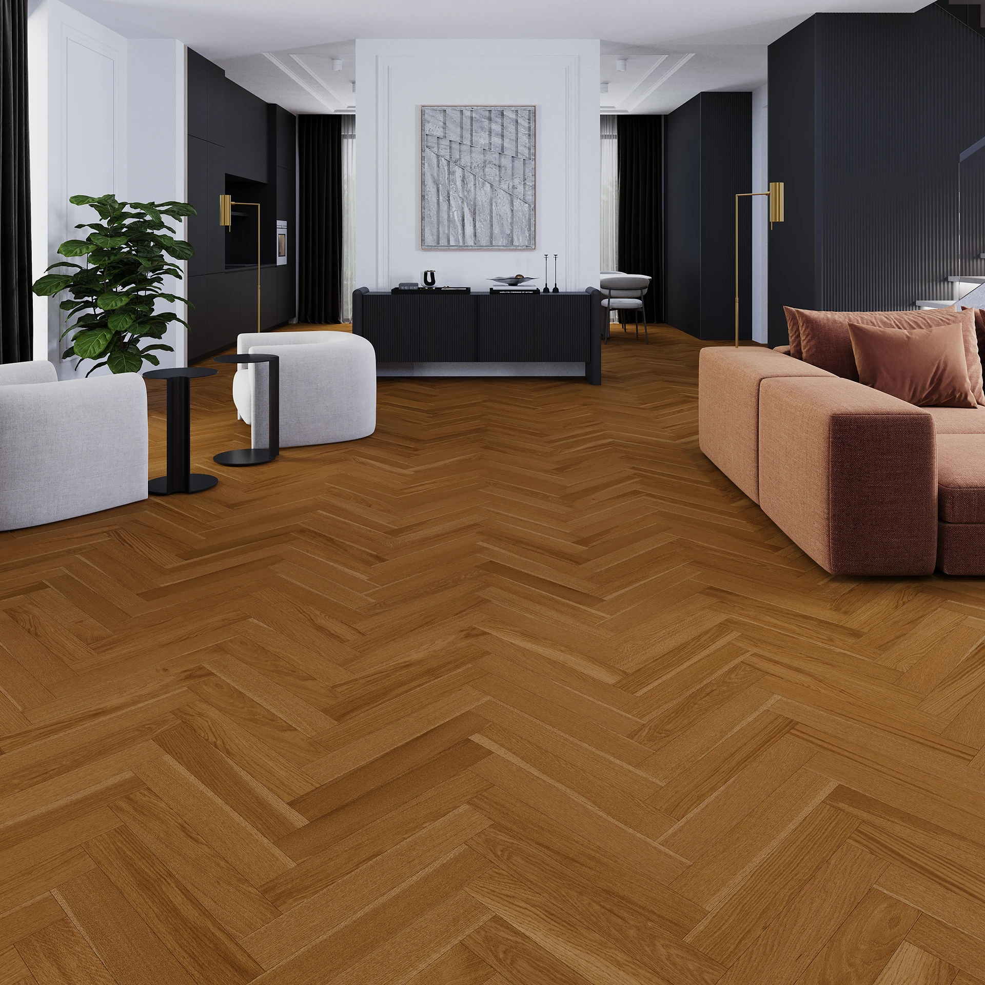 Barlinek Smart Wood Jodła 91 Dąb Vitaria Origin - zdjęcie 2