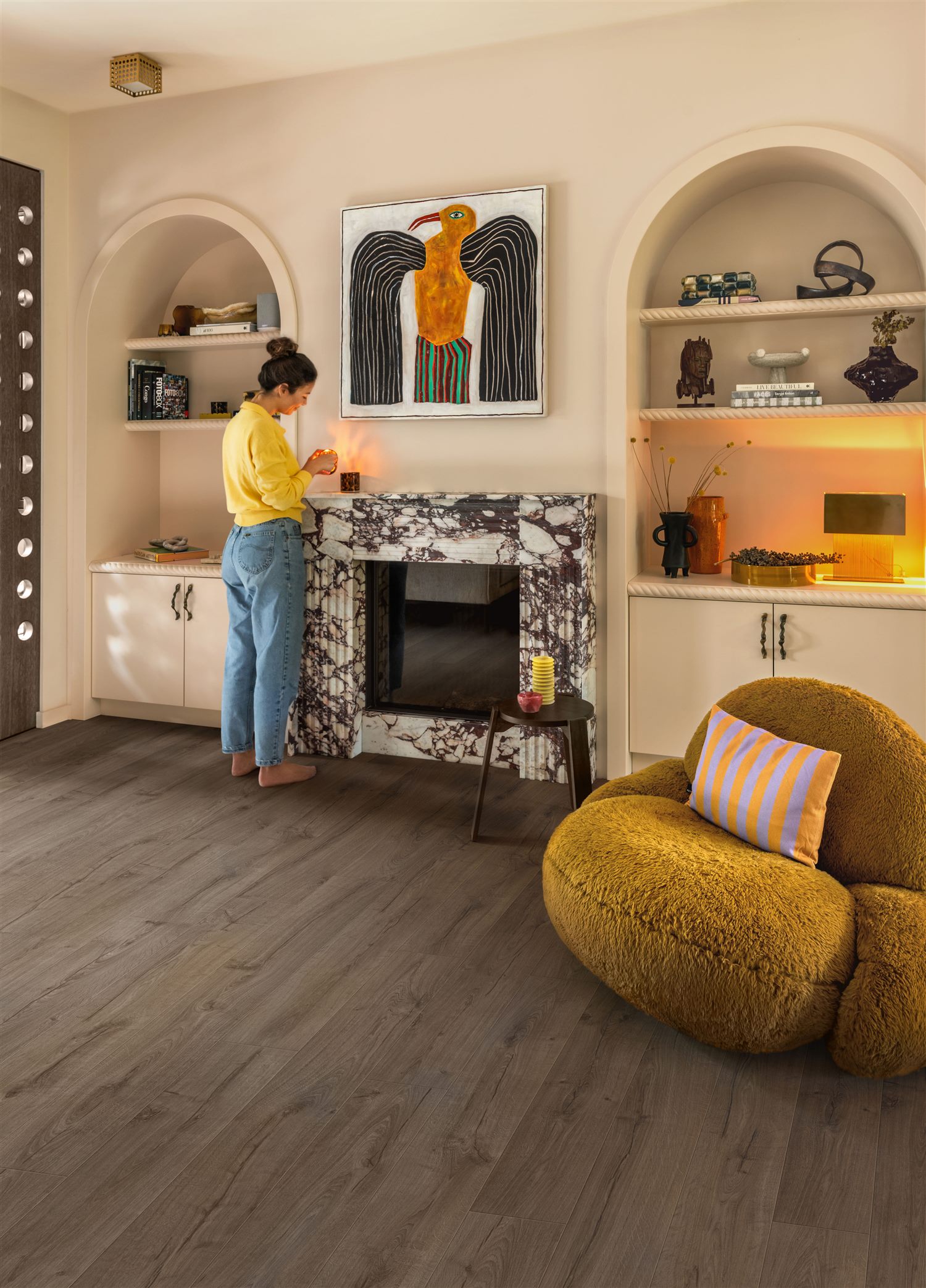 Quick-Step Impressive IM1849 Dąb Klasyczny Brązowy - zdjęcie 4