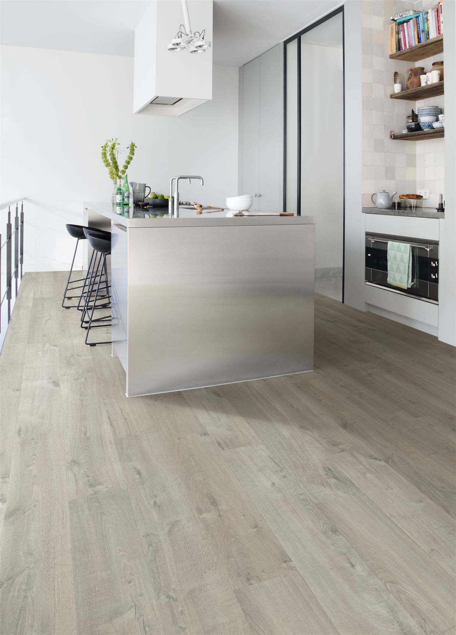 Quick-Step Impressive IM3558 Dąb Spokojny Szary - zdjęcie 3
