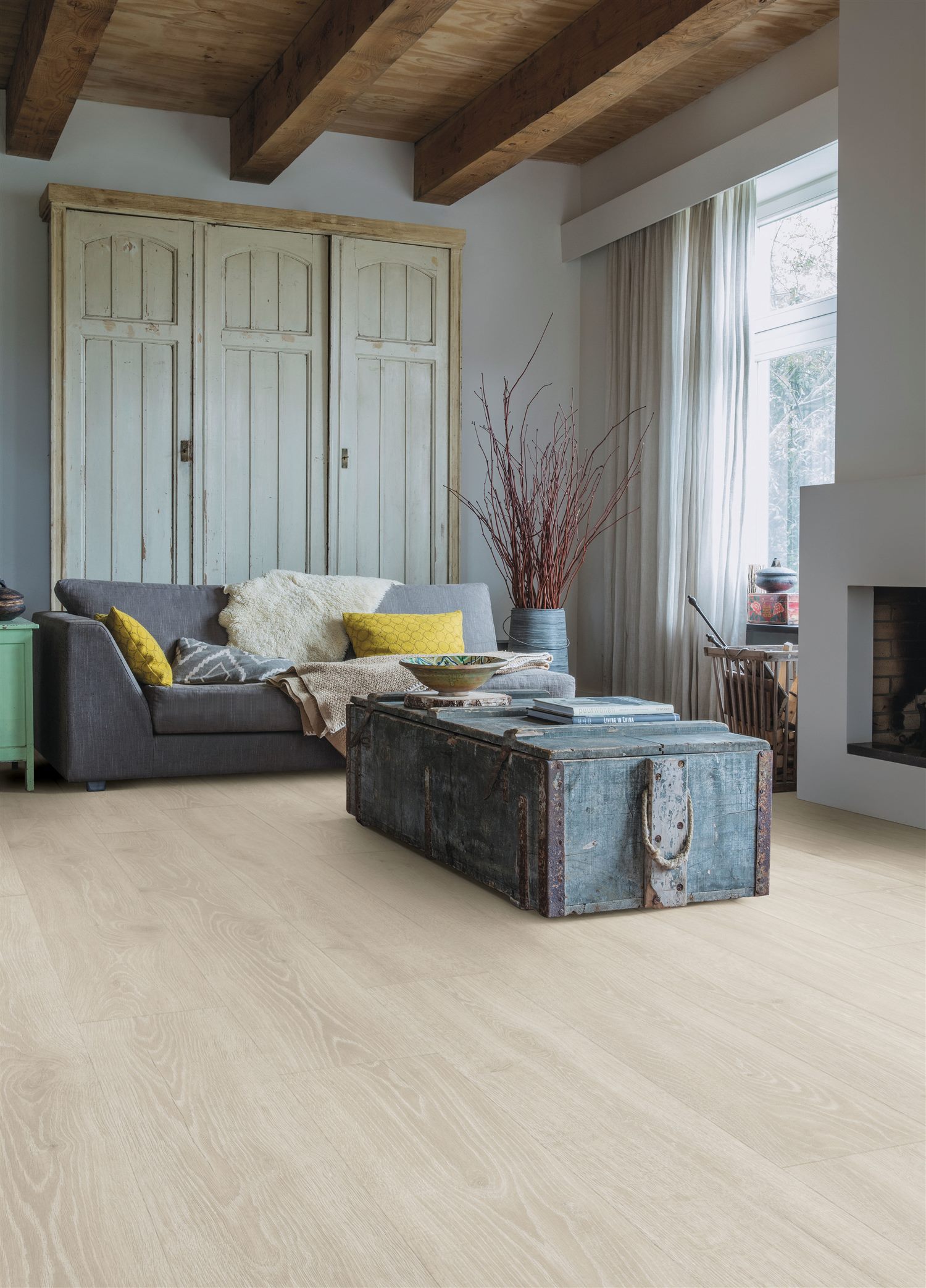 Quick-Step Majestic MJ3547 Dąb Leśny Jasnoszary - zdjęcie 3
