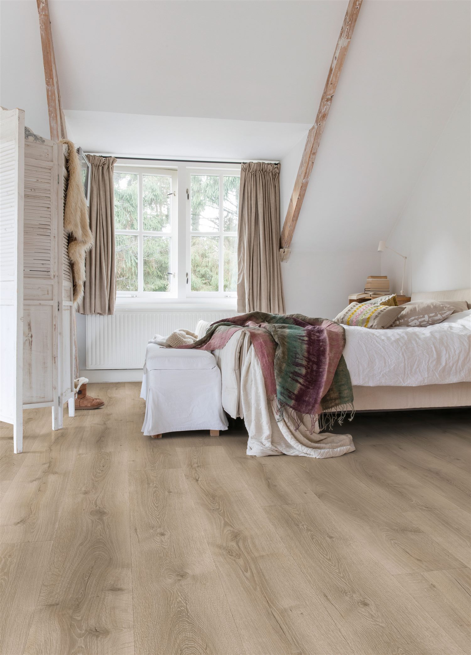 Quick-Step Majestic MJ3552 Dąb Pustynny Szczotkowany Szary - zdjęcie 3