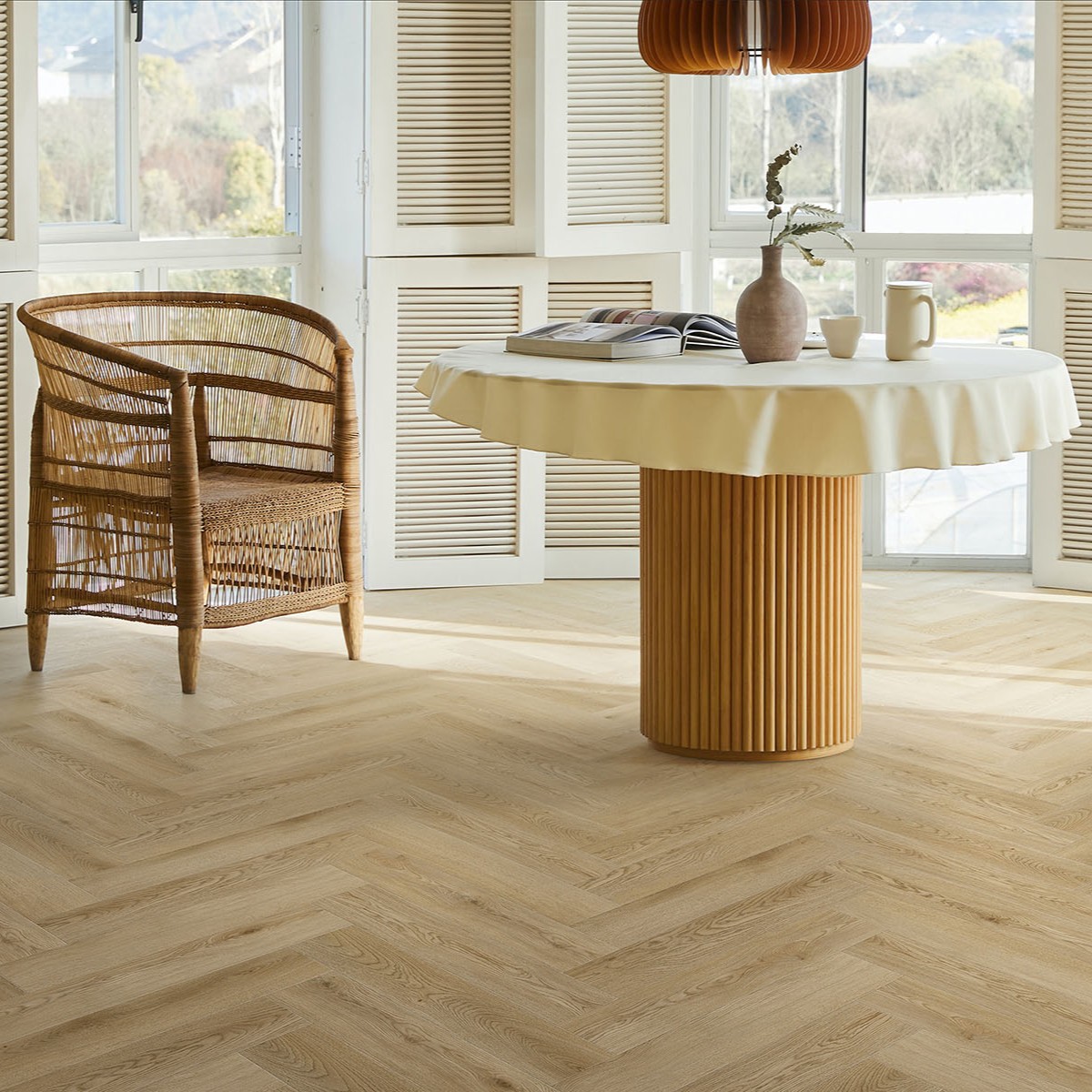 Solen Click Herringbone Upland Oak - zdjęcie 3