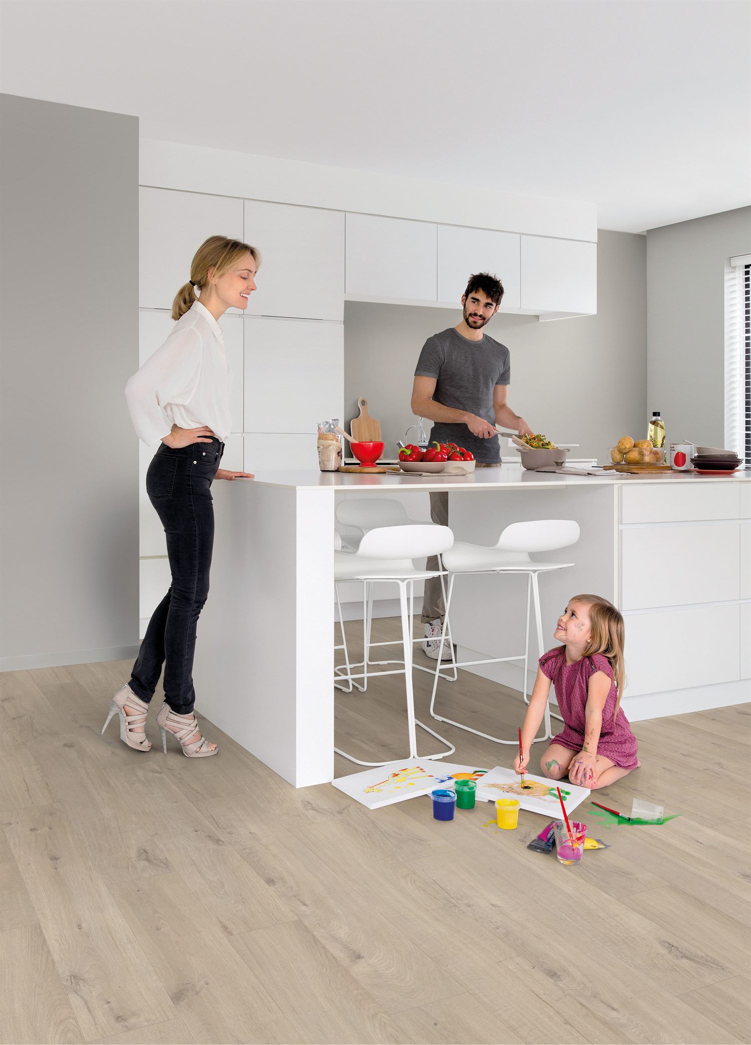 Quick-Step Alpha Vinyl Bloom AVMPU40103 Dąb Bawełniany Beżowy - zdjęcie 2