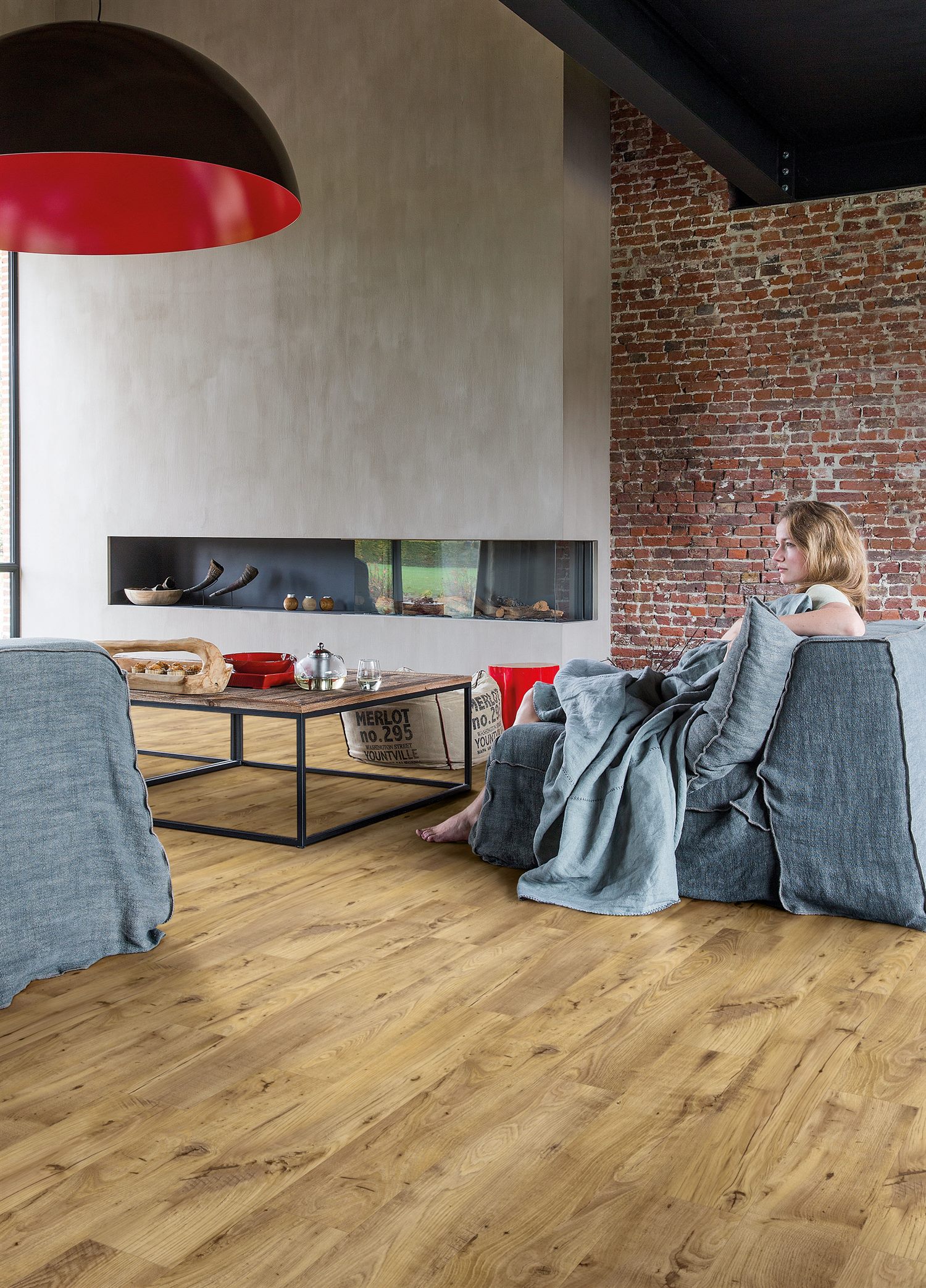 Quick-Step Alpha Vinyl Blos AVSPU40029 Kasztanowiec Postarzany Naturalny - zdjęcie 2